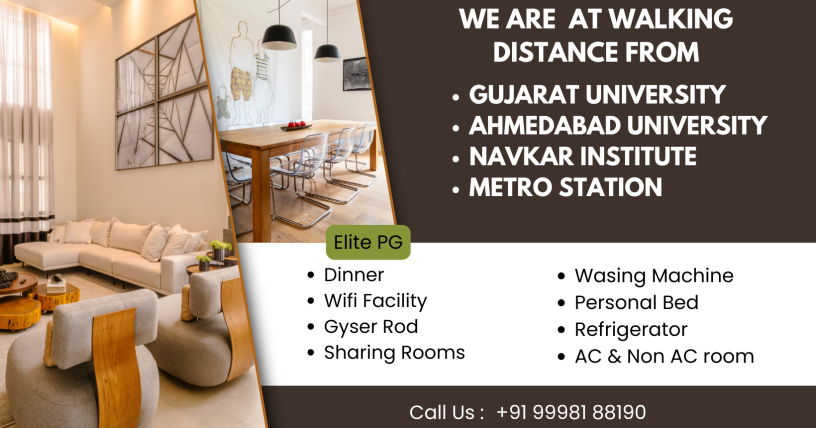 Elite pg in navrangpura ahmedabad