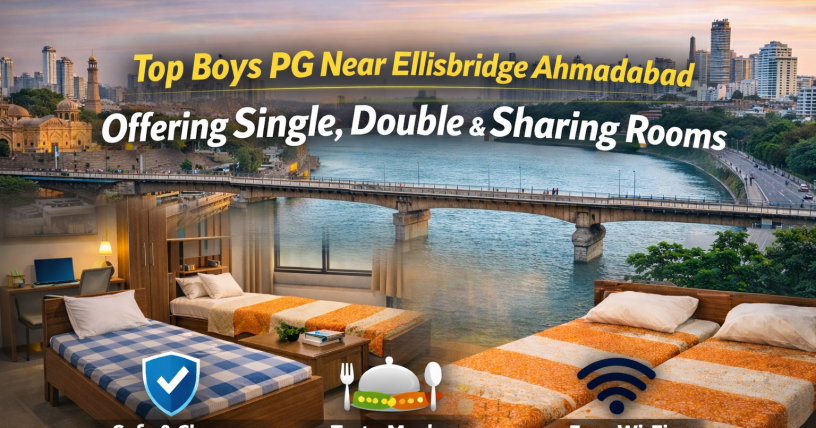 Boys PG Near Ellisbridge Ahmedabad