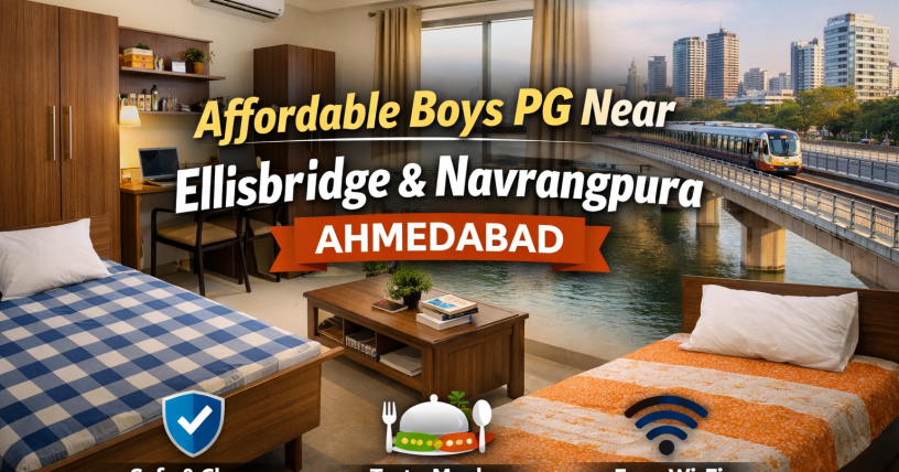 Affordable Boys PG Near Ellisbridge
