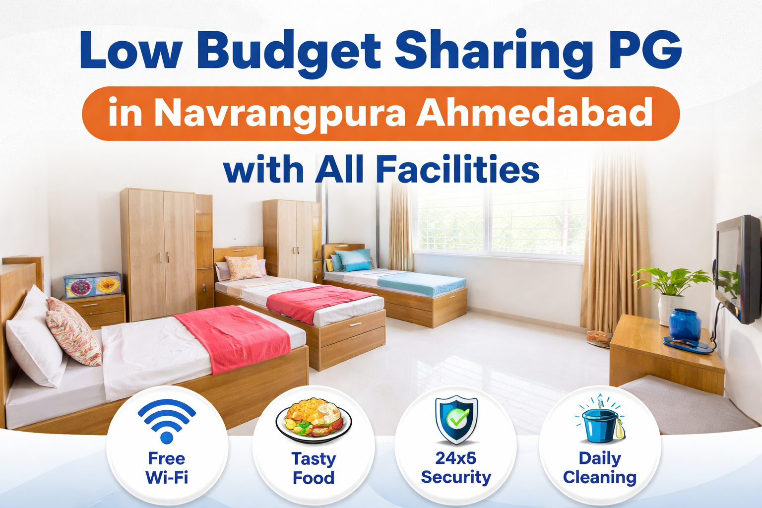 Low budget PG in Navrangpura